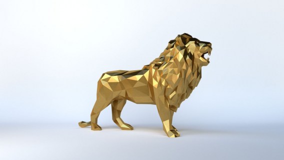 Wild Lion-Résine- 80/150/320 cm